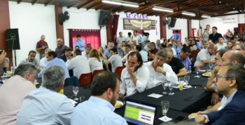 Salvador con intendentes de Cambiemos