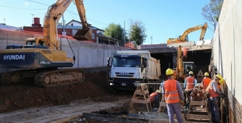 SAN ISIDRO: YA TRABAJAN EN LOS ACCESOS AL NUEVO TÚNEL DE SARRATEA