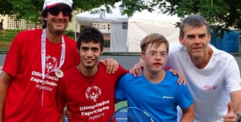 Medallas para sanfernandinos en el Mundial de Tenis para Personas con Discapacidad Intelectual