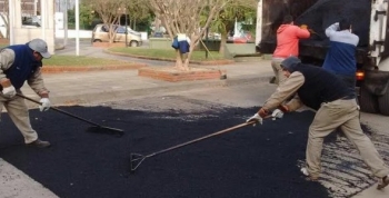 CONTINÚA EL PLAN DE BACHEO EN TIGRE