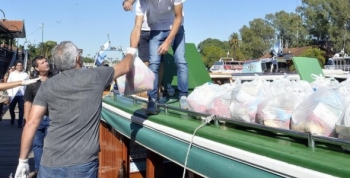 Tigre colabora para garantizar el Servicio Alimentario Escolar a niños y niñas de Islas