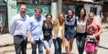 Perechodnik y Stanley visitaron a vecinos de San Fernando