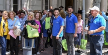 San Fernando ofreció un tour por la ciudad a la comunidad judía local y de otras ciudades