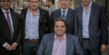 JORGE TRIACA JUNTO CON ALEX CAMPBELL Y GUSTAVO POSSE