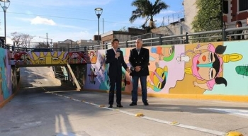 POSSE INAUGURÓ EL TÚNEL DE BECCAR