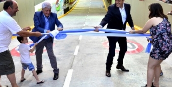 Andreotti inauguró en San Fernando el 4to túnel construido con fondos municipales