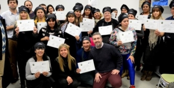 Egresó el primer curso de Panadería y Facturas de la Escuela de Oficios de San Fernando