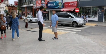 LOS COMERCIANTES DE SAN ISIDRO MUY CONFORMES CON LAS NUEVAS VEREDAS 