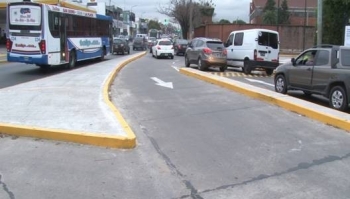 EL MUNICIPIO REALIZÓ OBRAS PARA MEJORAR LA SEGURIDAD VIAL EN BOULOGNE