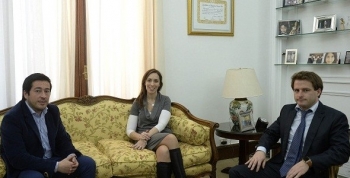 REUNION DE NARDINI CON VIDAL EN LA PLATA