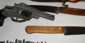 Allanamiento y detención en Villa Rosa