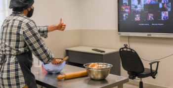Con gran éxito, continúan las clases virtuales de cocina de la Escuela de Oficios de San Fernando