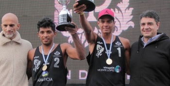 Brasil y Venezuela, los ganadores de la Súper Etapa del Beach Volley en Vicente López