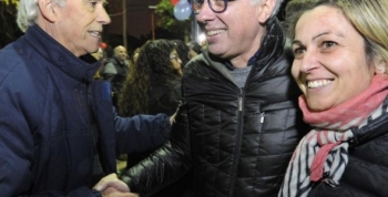 Julio Zamora en el barrio Bello Horizonte