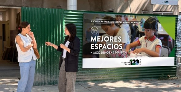 Obras en la Primaria Municipal Manuel Dorrego