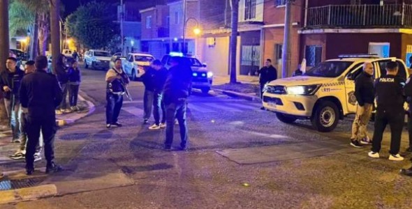 Fuerte operativo de seguridad en San Fernando